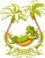 Naked Turtle Logo Sticker
