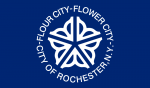 New York Rochester City flag Sticker