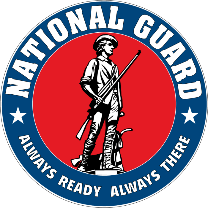 NGB-NATIONAL GUARD LOGO MILITARY STICKER