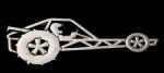 OFF ROAD Sand Rail Chrome Emblem