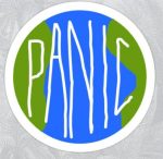 PANIC SAVE THE WORLD STICKER PANIC