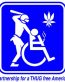 partnership for a THUG free america sticker