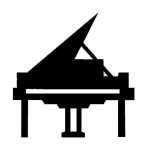 Piano Sticker