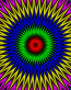psychedelic patterns wall decal or window sticker 15