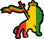 RASTA LION STICKER 55