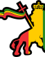 RASTA LION STICKER 55