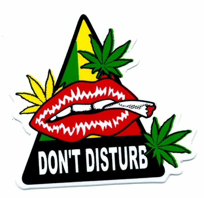 Rasta Reggae Sticker Weed 420 Decal 10