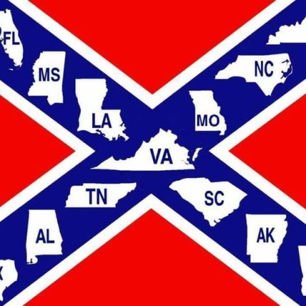 rebel-flags-southern-pride 13 STATES sticker