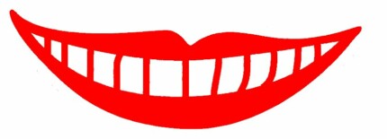 Smile Lips Teeth sticker