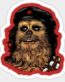 STAR WARS CHE BACCA REBEL GUERRILLA Sticker