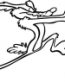 Wile E Coyote Grab Adhesive Vinyl Decal Sticker