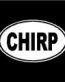 Oval Chirp Decal