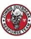Zombie Outbreak Response Team Badge Sticker