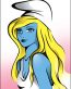 Smurfette Lady Decal