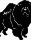 Chow Dog Decal - 15G