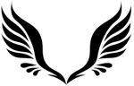 ANGEL WINGS DIECUT DECAL 66