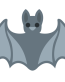 bat grey emoji