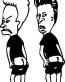 Beavis and Butthead Decal Moonin