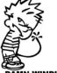 Calvin Peeon Damn Wind Die Cut Decal Sticker