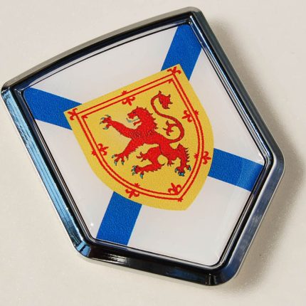 Canada Nova Scotia Flag Crest Car Chrome Emblem Decal Sticker