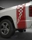 Checkered Flag Truck-Bed-Stripe combo kit