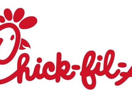 chick fil a logo sticker