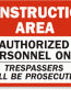 Construction Safety Signs and Labels 21