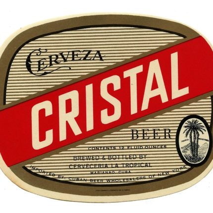 Cuba Cristal Label Sticker 2