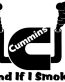 Cummiins Mind If I Smoke Trucker Decal
