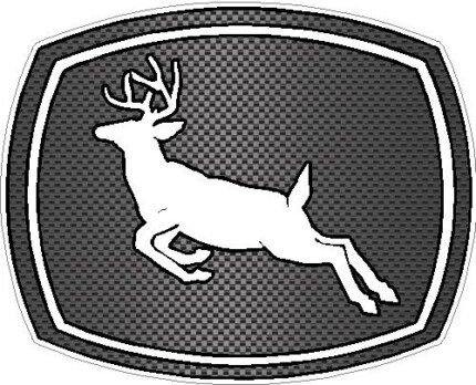 john deere logo stencil