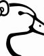 Duck Head Decal with BOW Sticker