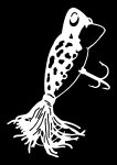 fishing lure vinyl die cut decal 5