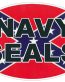 FLAG REBEL OVAL NAVY SEALS DECAL