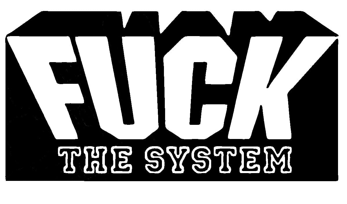 Fuck The System Band Vinyl Decal Sticker - Pro Sport Stickers