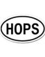 Hops Oval Decal