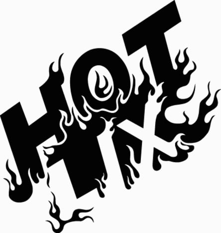 Hot Lix Flame Decal