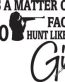 Hunt Like a Girl Decal