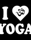I love Yoga Sticker Diecut Decal