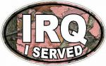 I Served IRQ FILLS Camo Nature Pink