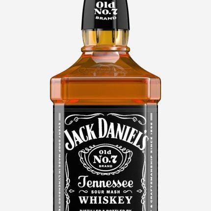 Jack Daniels Bottle Shaped Sticker