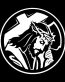Jesus and Cross Round Christian Decal Stickers