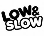 low AND slow funny auto decal