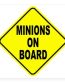 Minions On Board Sticker