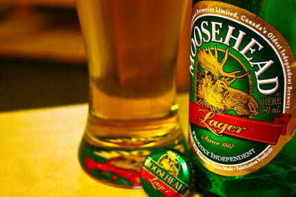 Moosehead Bottle and Cap Sticker