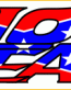 NO FEAR TEXT REBEL FLAG STICKER