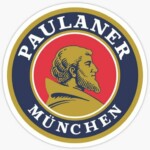 PAULANER BEER LOGO STICKER