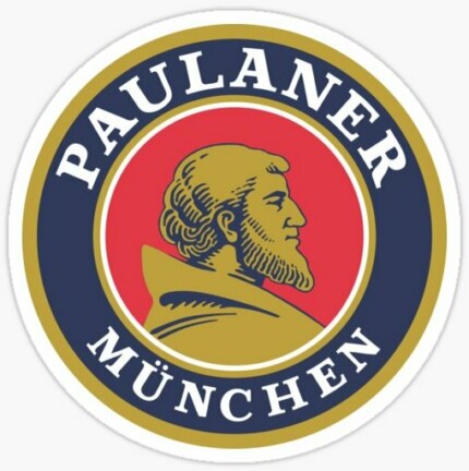 PAULANER BEER LOGO STICKER