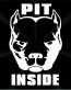 pit inside die cut decal