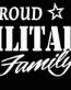 PROUD Military Stickers MILITARY FAMILY