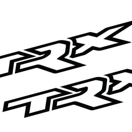 DODGE Ram TRX Hemi Hood Logo Truck Vinyl Decal Graphic Pickup PAIR
